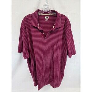 Joseph Abboud Shirt Mens XXL Button Up Striped Short Sleeve